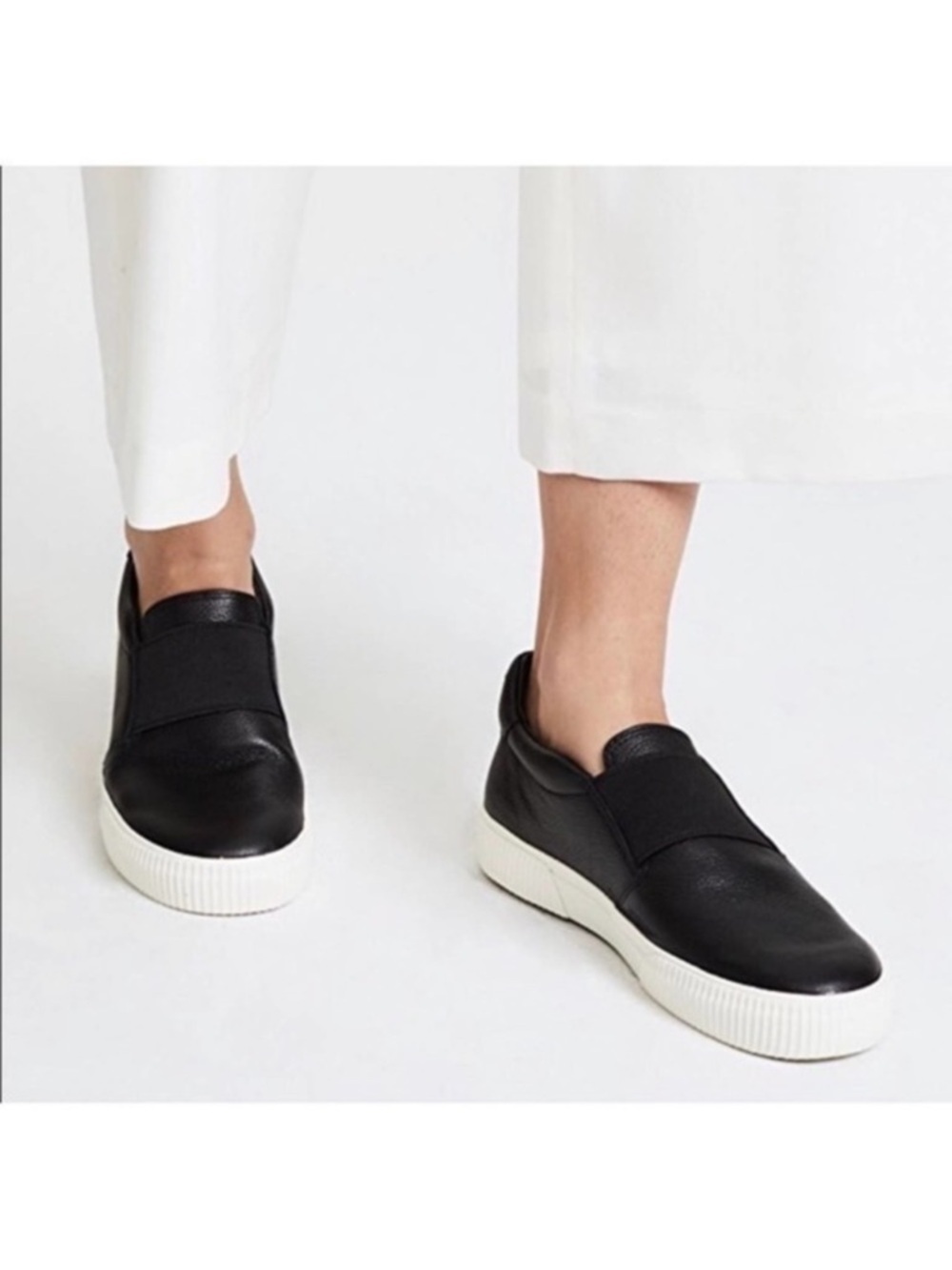 Vince Kirkland Leather Slip On Sneaker 9